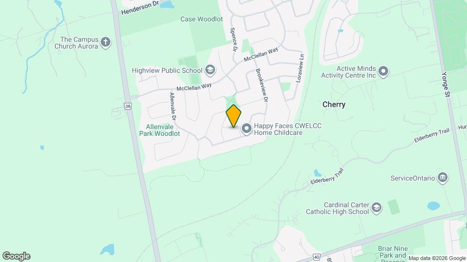 39 Ross Linton Dr Map and Location Details