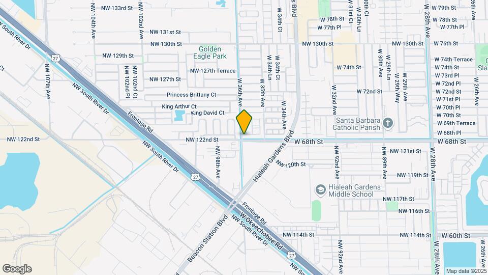 6851 W 36th Ave Map and Location Details