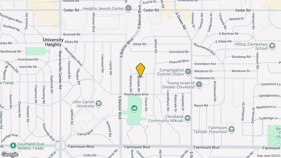 2413 Elmdale Rd Map and Location Details