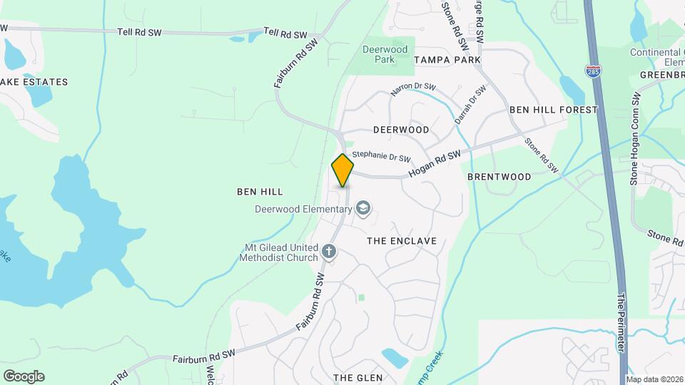 2992 Deerborne Ct Mapa y Detalles de la Ubicación