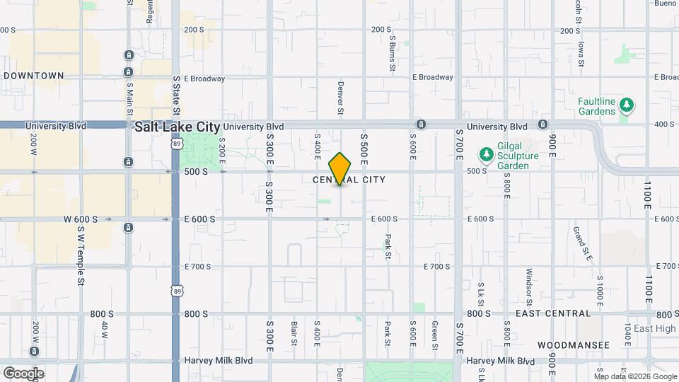 540 Denver St Map and Location Details