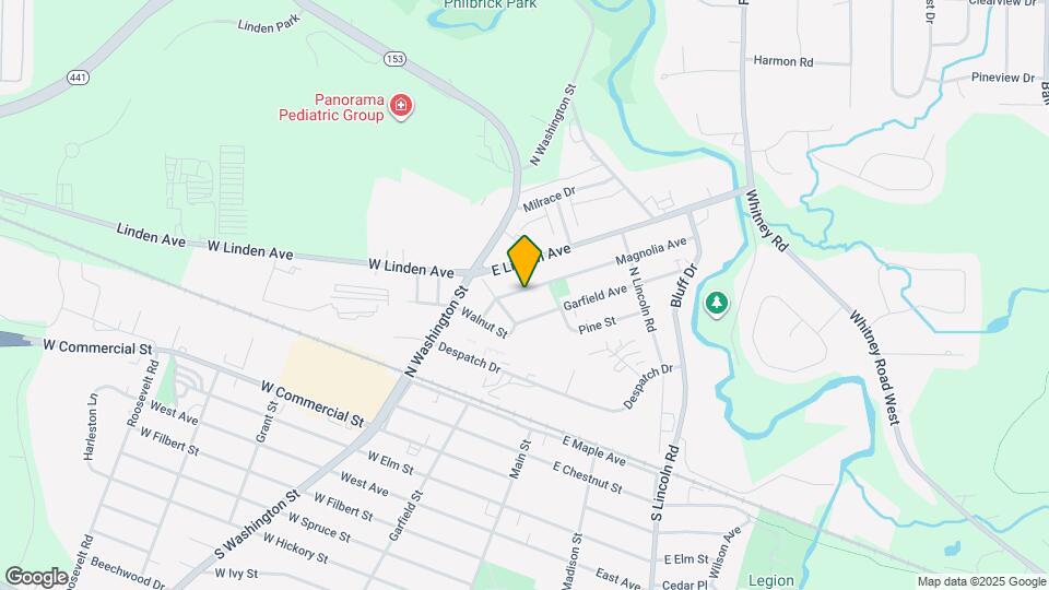 214 Magnolia Ave Map and Location Details