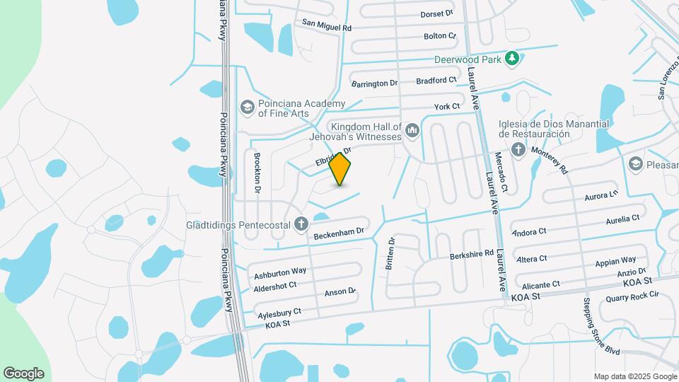 545 Viceroy Ct Map and Location Details