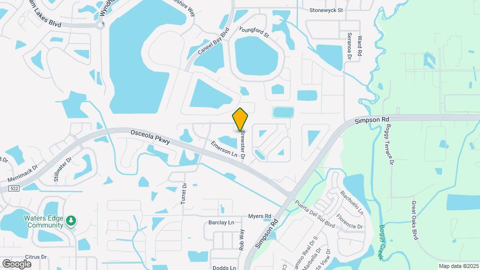 3236 Brewster Dr Map and Location Details