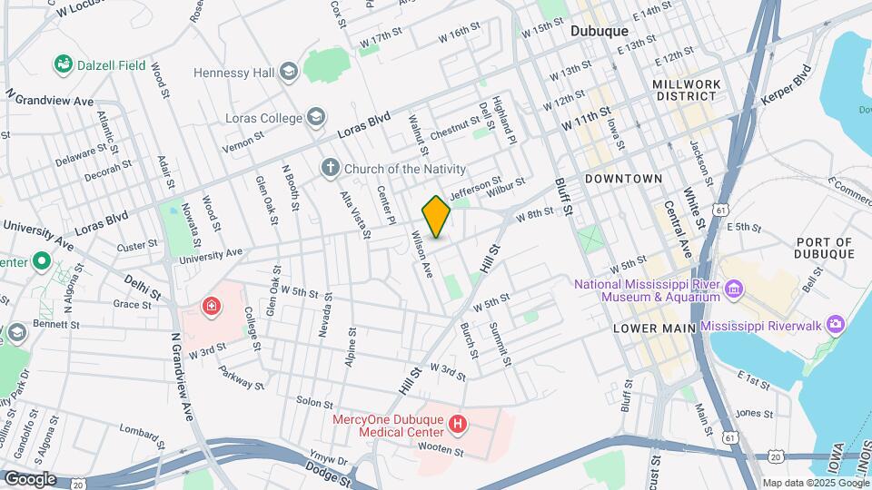 757 W 8th St, Unit Apt. 1 Mapa y Detalles de la Ubicación