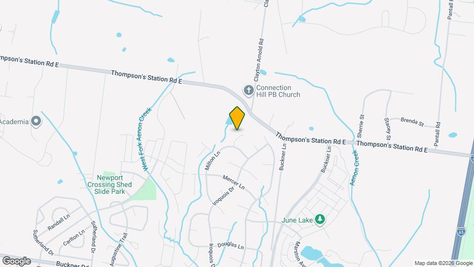 3308 Milton Ct Map and Location Details