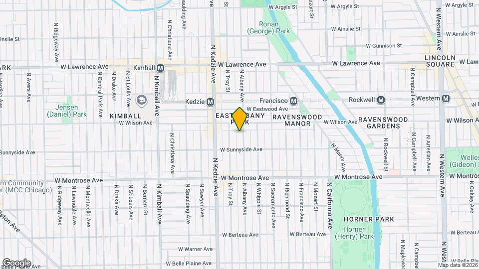 4532 N Albany Ave, Unit 1 Mapa y Detalles de la Ubicación
