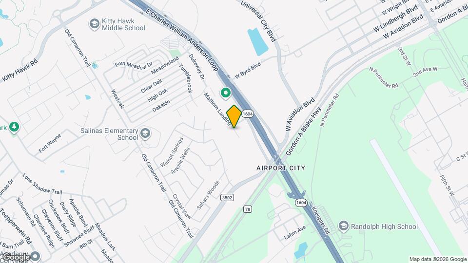 10615 Mathom Landing Map and Location Details