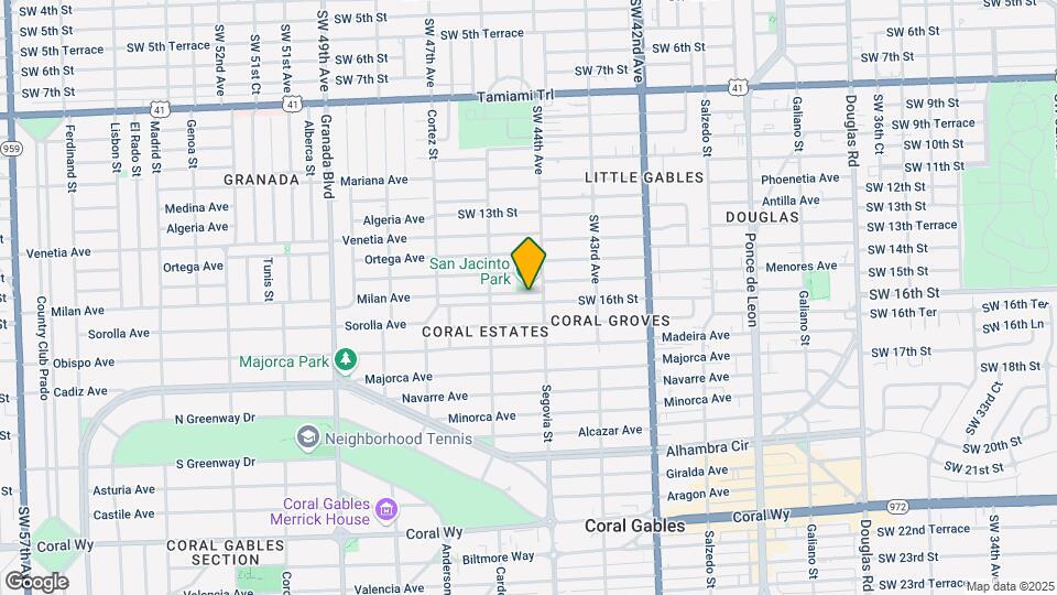 4427 SW 16th St Map and Location Details