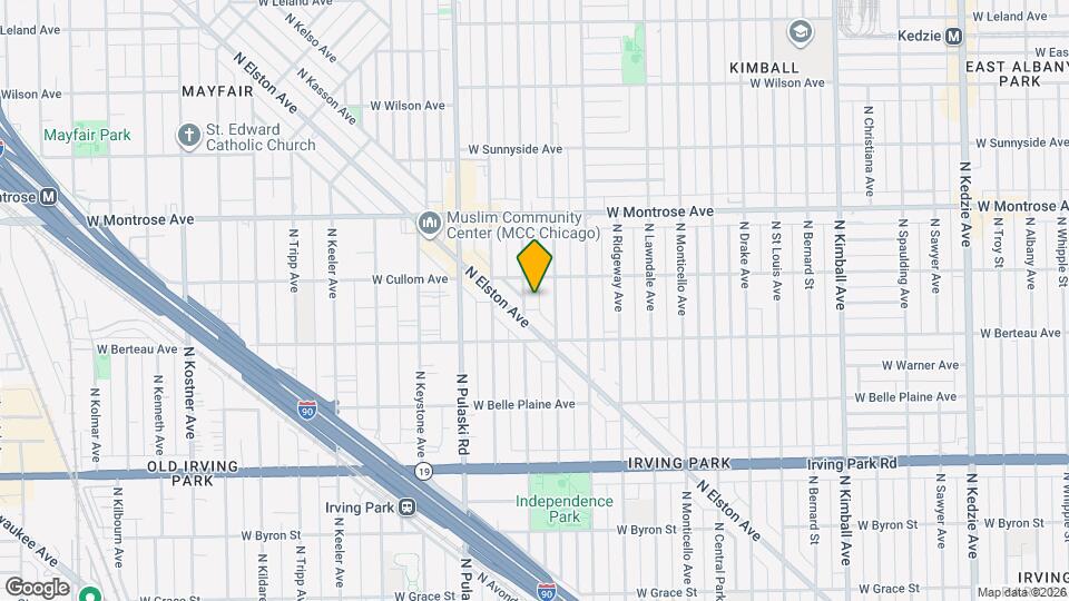 4237 N Springfield Ave, Unit 2 Mapa y Detalles de la Ubicación