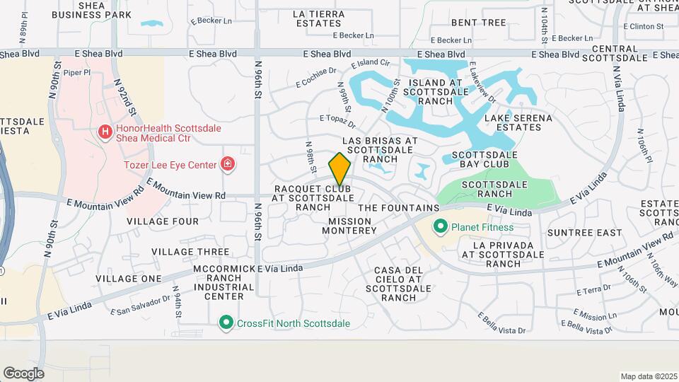 9991 E Purdue Ave Map and Location Details