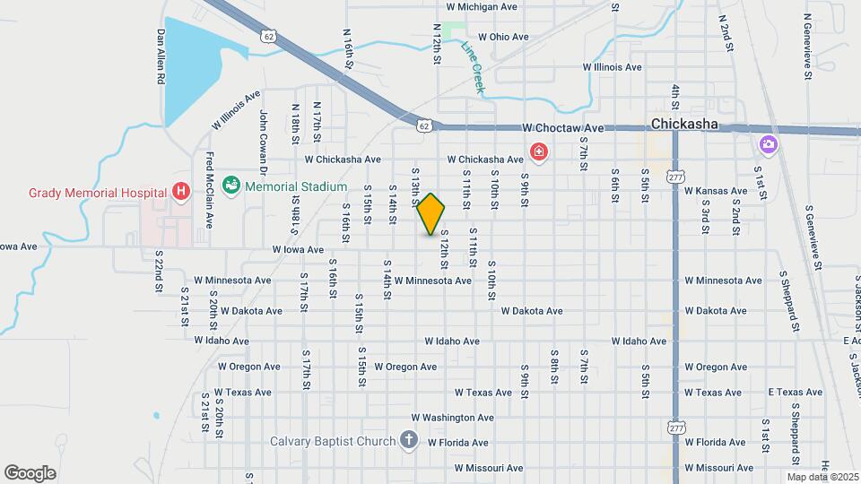 1220 W Iowa Ave Mapa y Detalles de la Ubicación