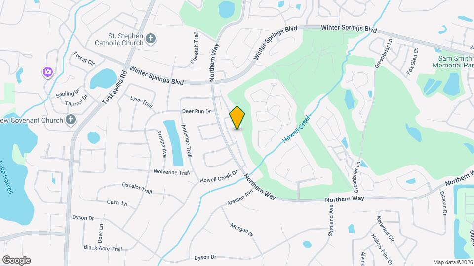 1103 Dappled Elm Ln Map and Location Details