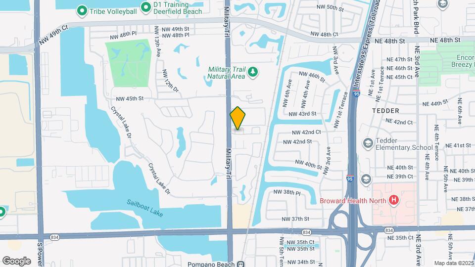 851 NW 42nd Pl Map and Location Details