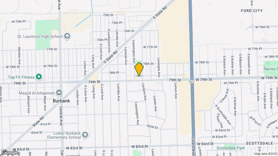 5116 W 79th St Map and Location Details