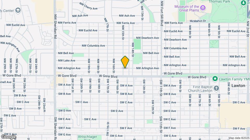 1414 NW Arlington Ave Map and Location Details