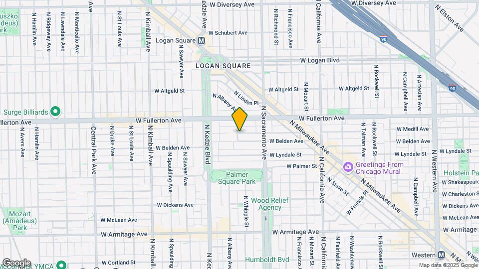 3145 W Medill Ave Map and Location Details