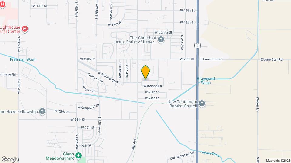 715 W Burrell Ln, Unit 14401 Map and Location Details