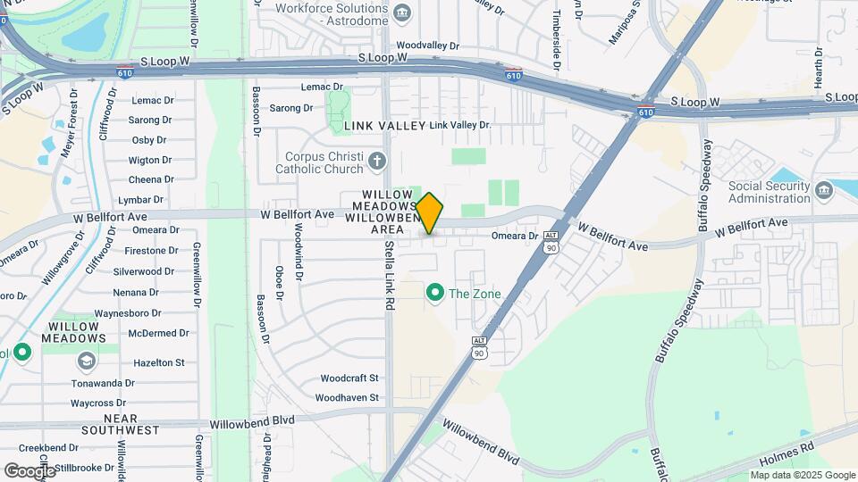 3901 Omeara Dr Map and Location Details