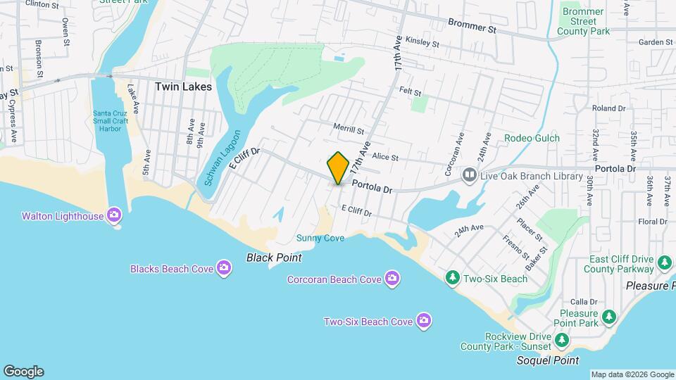 Surf Apartments Map and Location Details