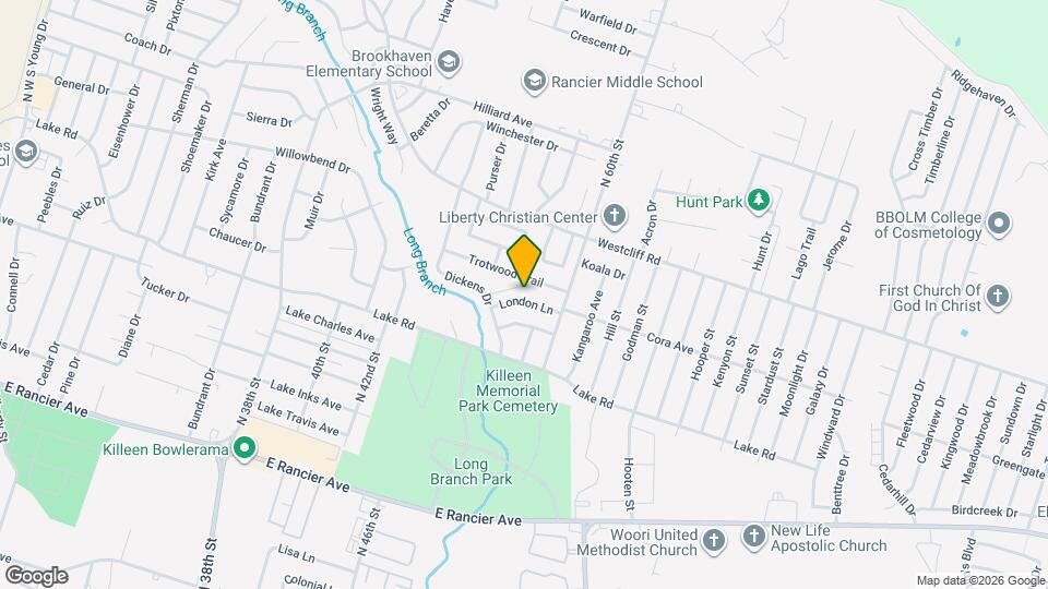 3903 London Ln Map and Location Details