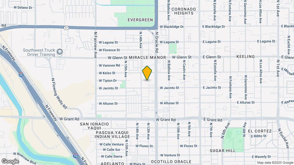 2620-2630 N 14th Ave Map and Location Details