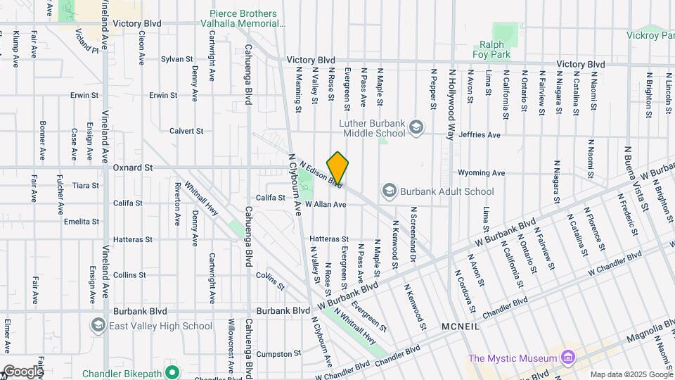 1808 N Edison Blvd Map and Location Details