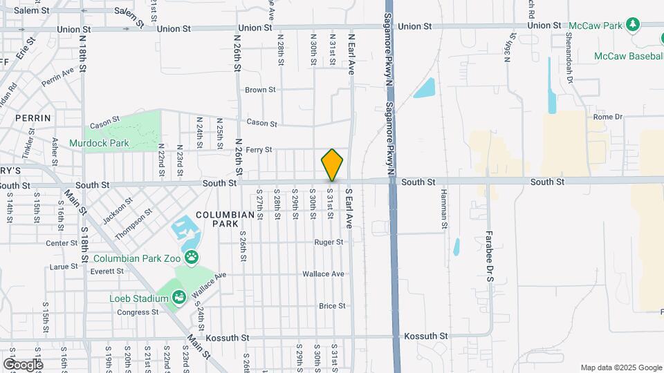 3101 South St Map and Location Details