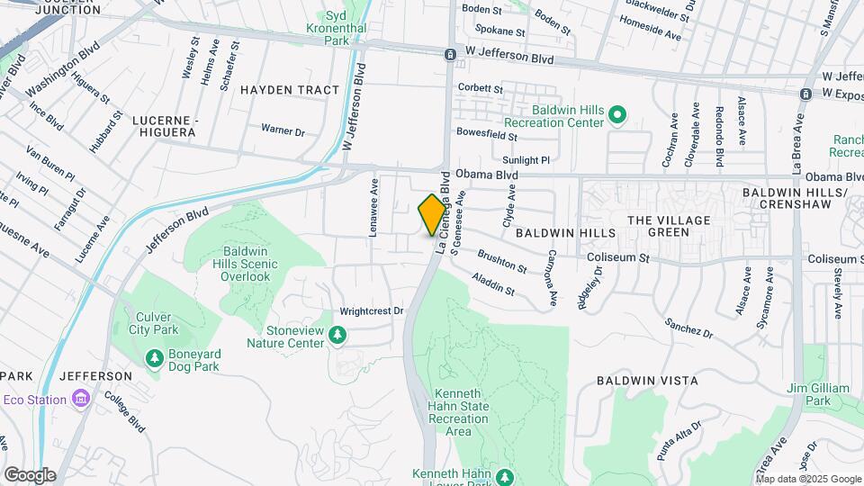 3683 S La Cienega Blvd Map and Location Details