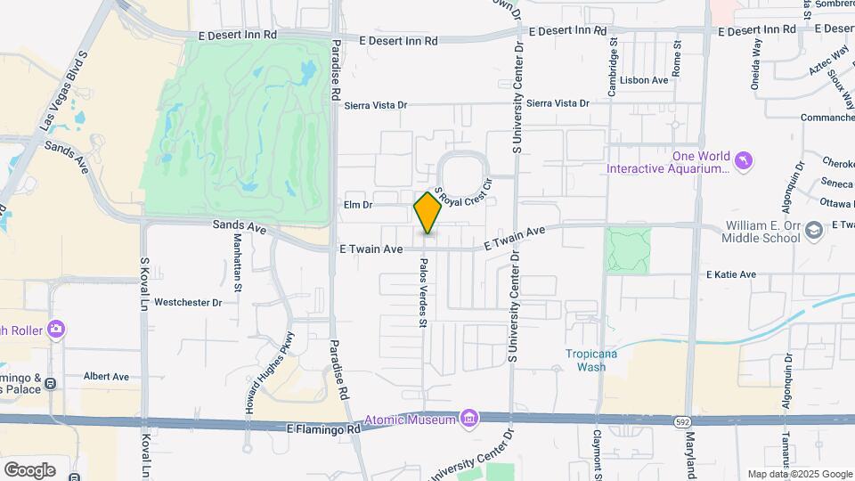3730 Palos Verdes St Map and Location Details