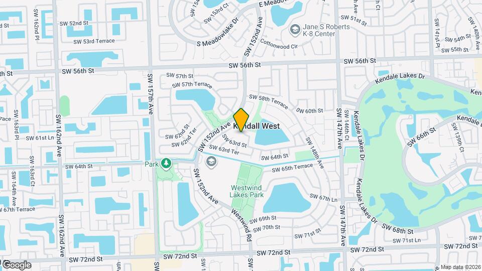 15084 SW 62nd St Map and Location Details