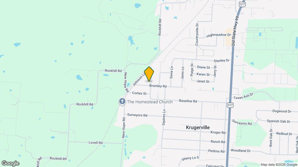 502 Brumley Rd Map and Location Details