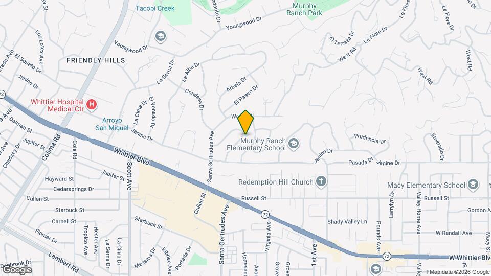 9918 Mollyknoll Ave Mapa y Detalles de la Ubicación