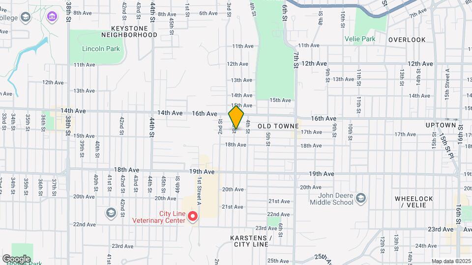 302 17th Ave Map and Location Details