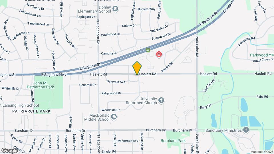 1797 Woodside Dr Map and Location Details
