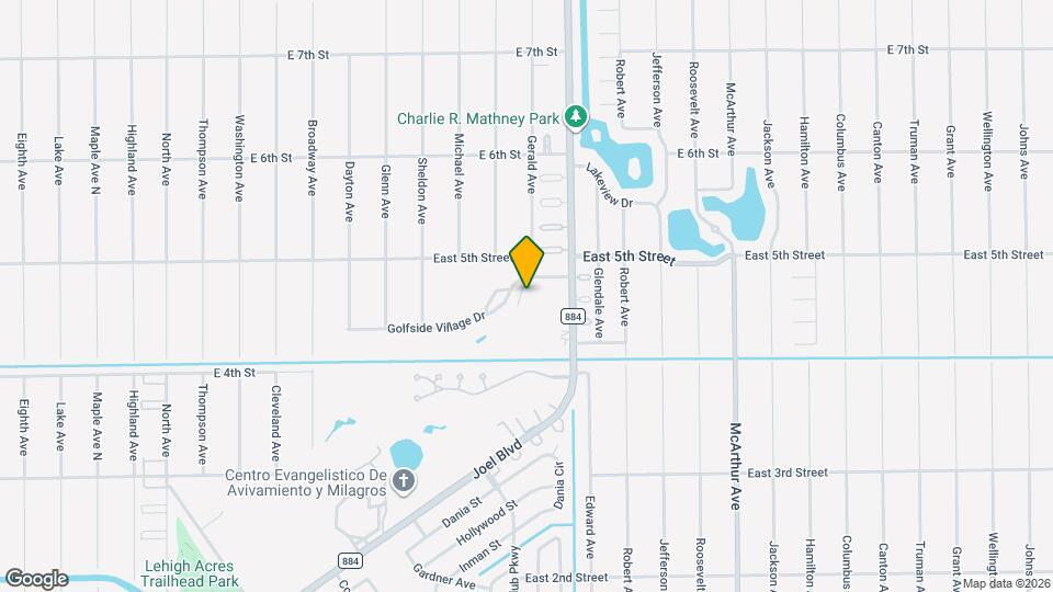 2123 Golfside Village Dr Map and Location Details