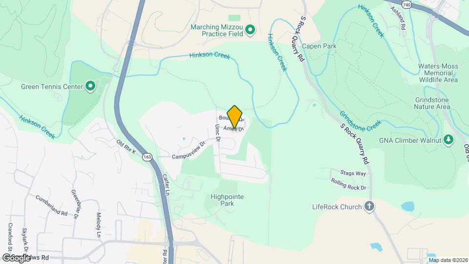 802 Ames Dr Map and Location Details