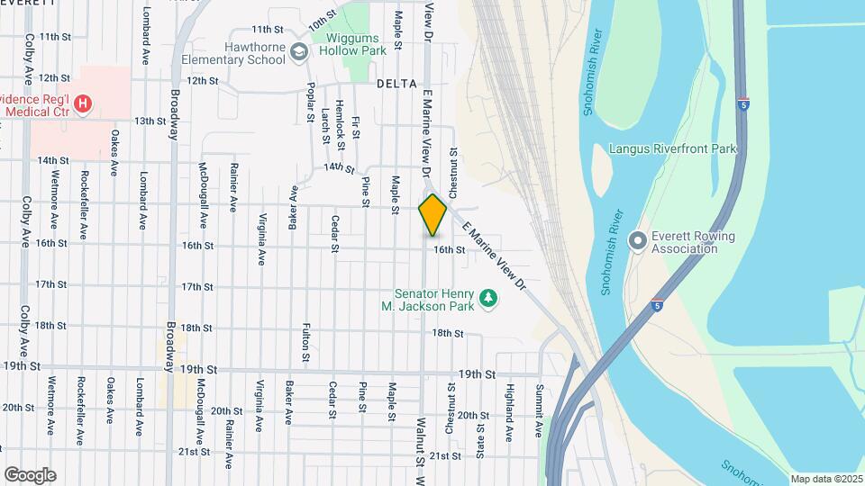 1531 Walnut St Map and Location Details