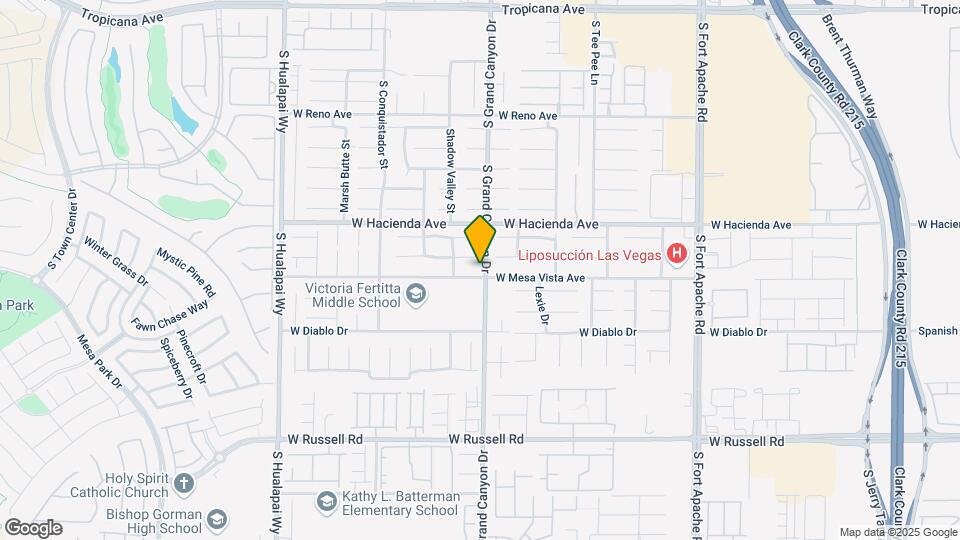 9830 W Mesa Vista Ave Map and Location Details