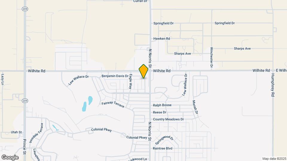 3833 Benjamin Davis Dr Map and Location Details