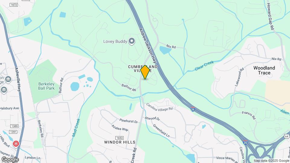 124 Creekview Rd Map and Location Details