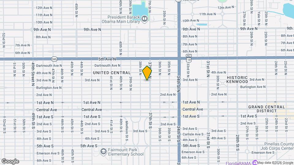 3720 3rd Ave N Map and Location Details