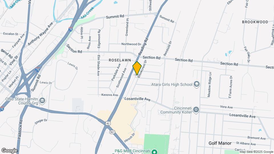 7301 Brookcrest Dr, Unit 1 Mapa y Detalles de la Ubicación