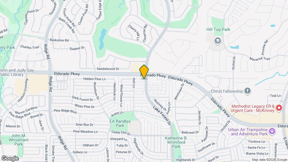 5001 Spicewood Dr Map and Location Details