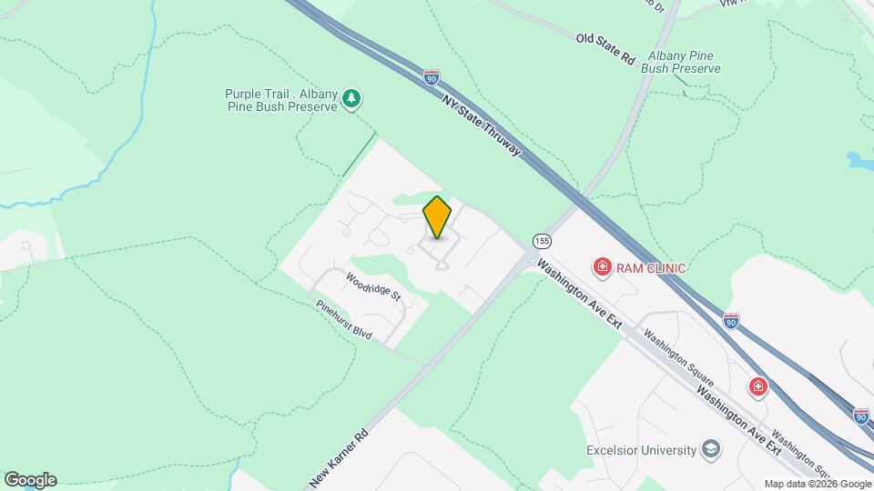 61 Point of Woods Dr Map and Location Details