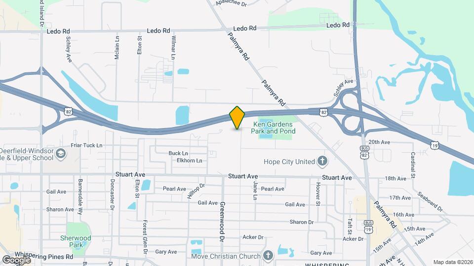 2713 Homewood Dr Map and Location Details