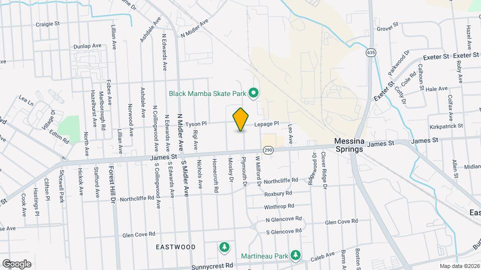 107 Lamson St Map and Location Details