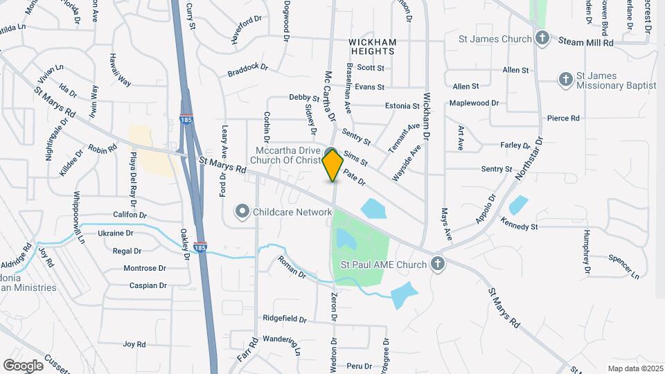 127 Mc Cartha Dr Map and Location Details