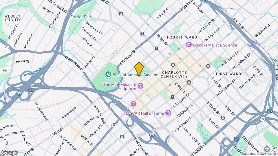 Catalyst Map and Location Details