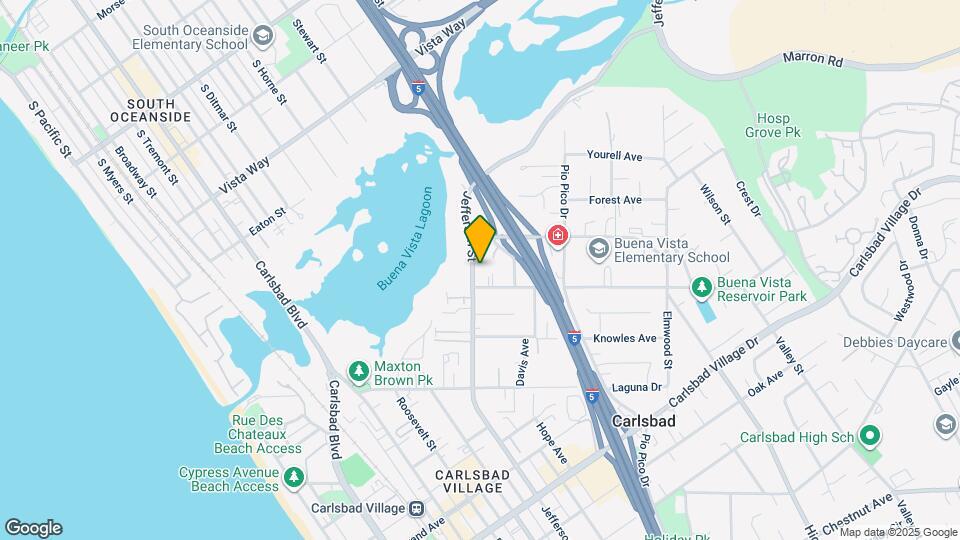 2464 Jefferson St Map and Location Details